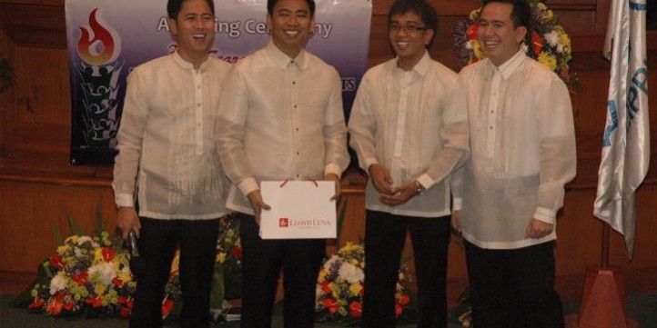 lloyd luna with Makati Mayor Junjun Binay